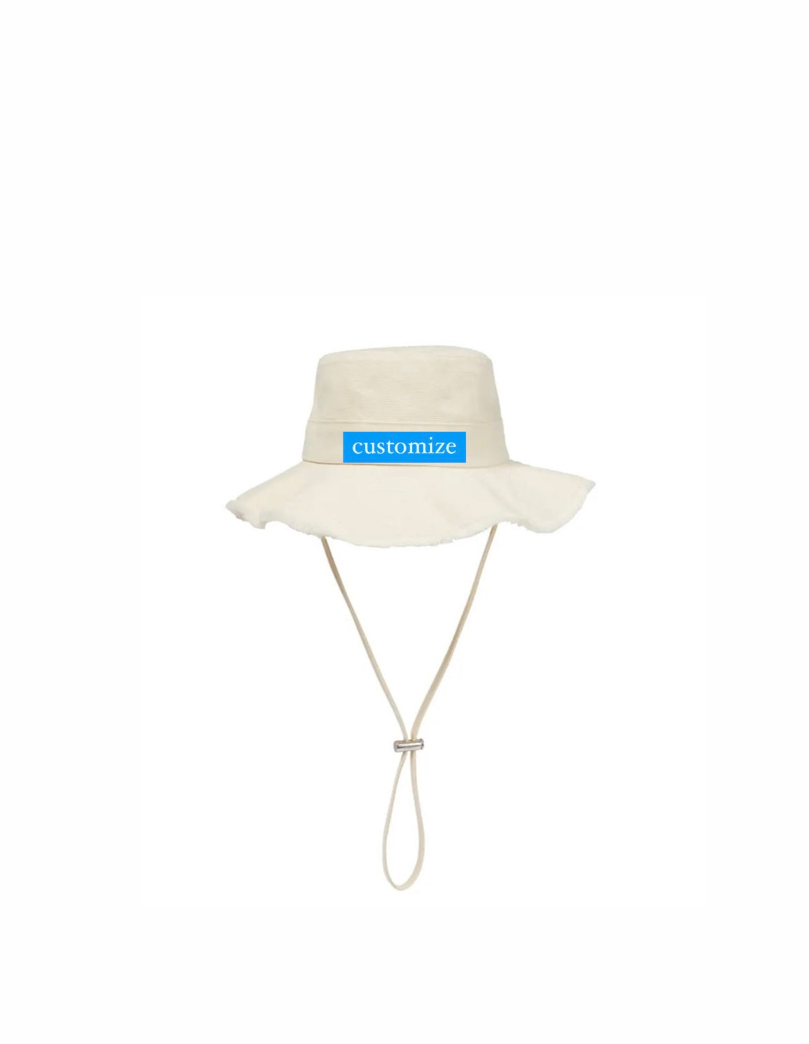 custom bucket hat
