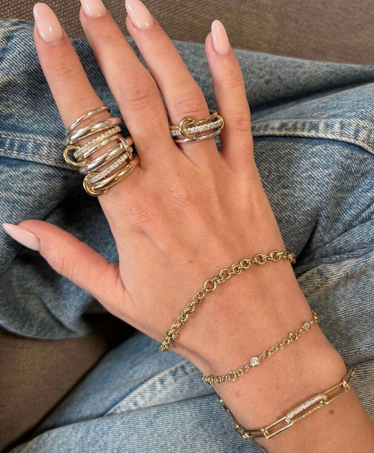 Interlocked mix ring
