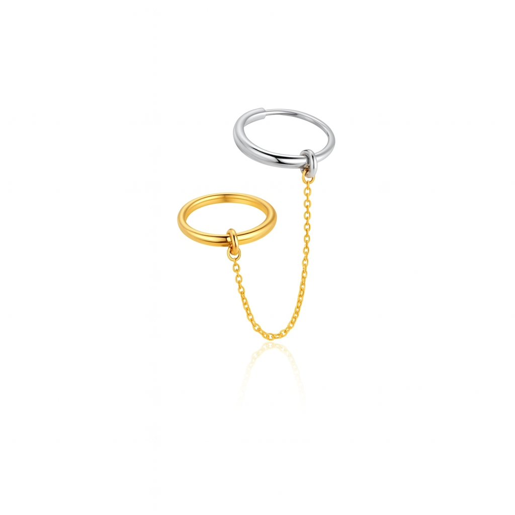 two-tone chain ring