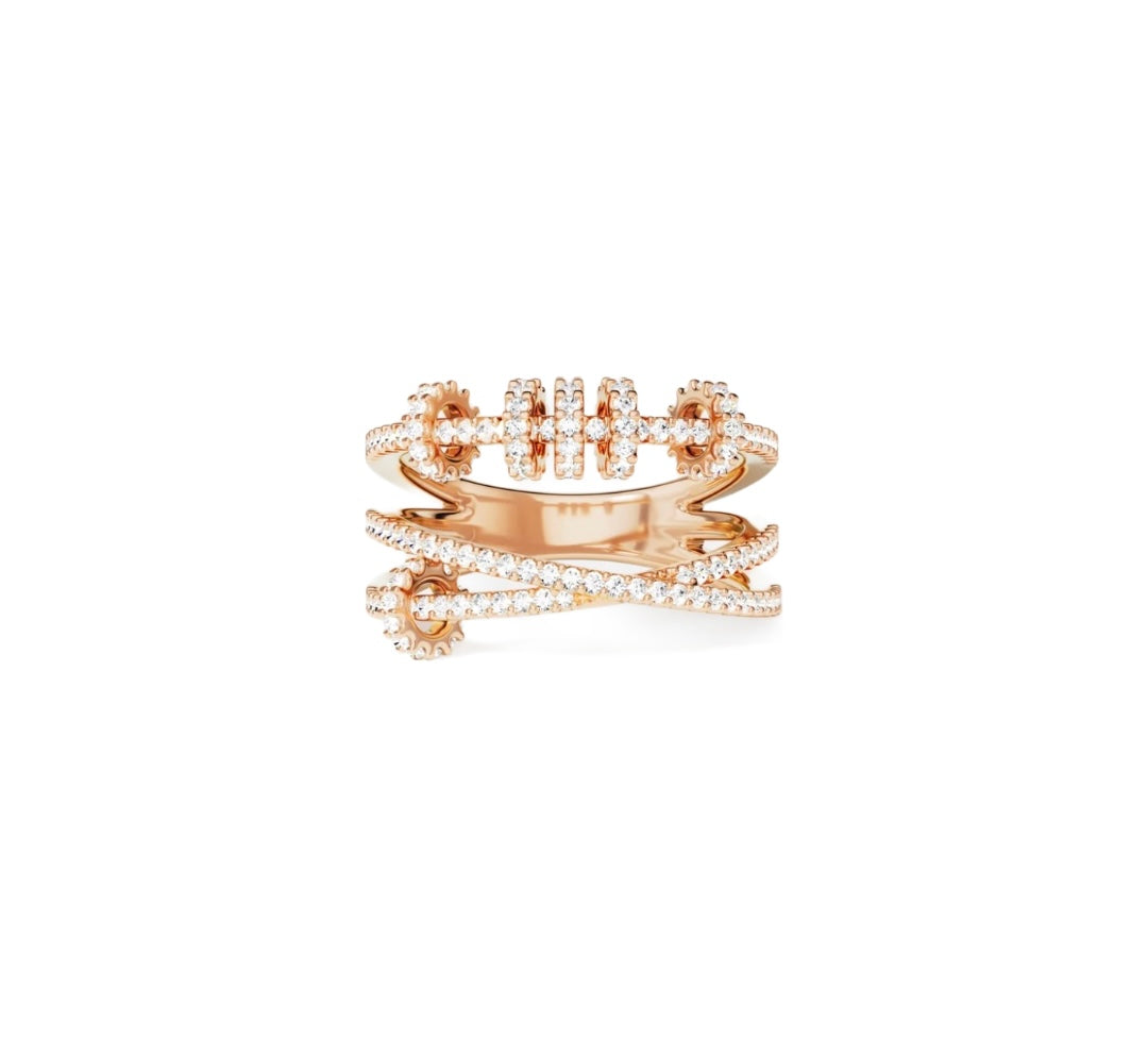 layered rose gold