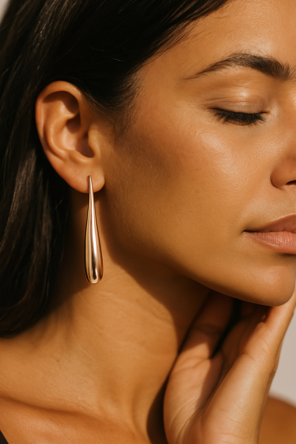dangle teardrop